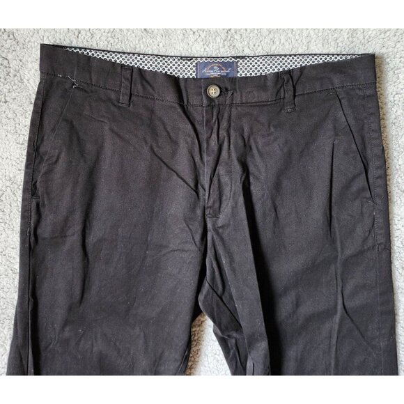 Across the Pond Signature Line Grayish Black Stretch Pants Size 34 x 32 - Picture 2 of 16